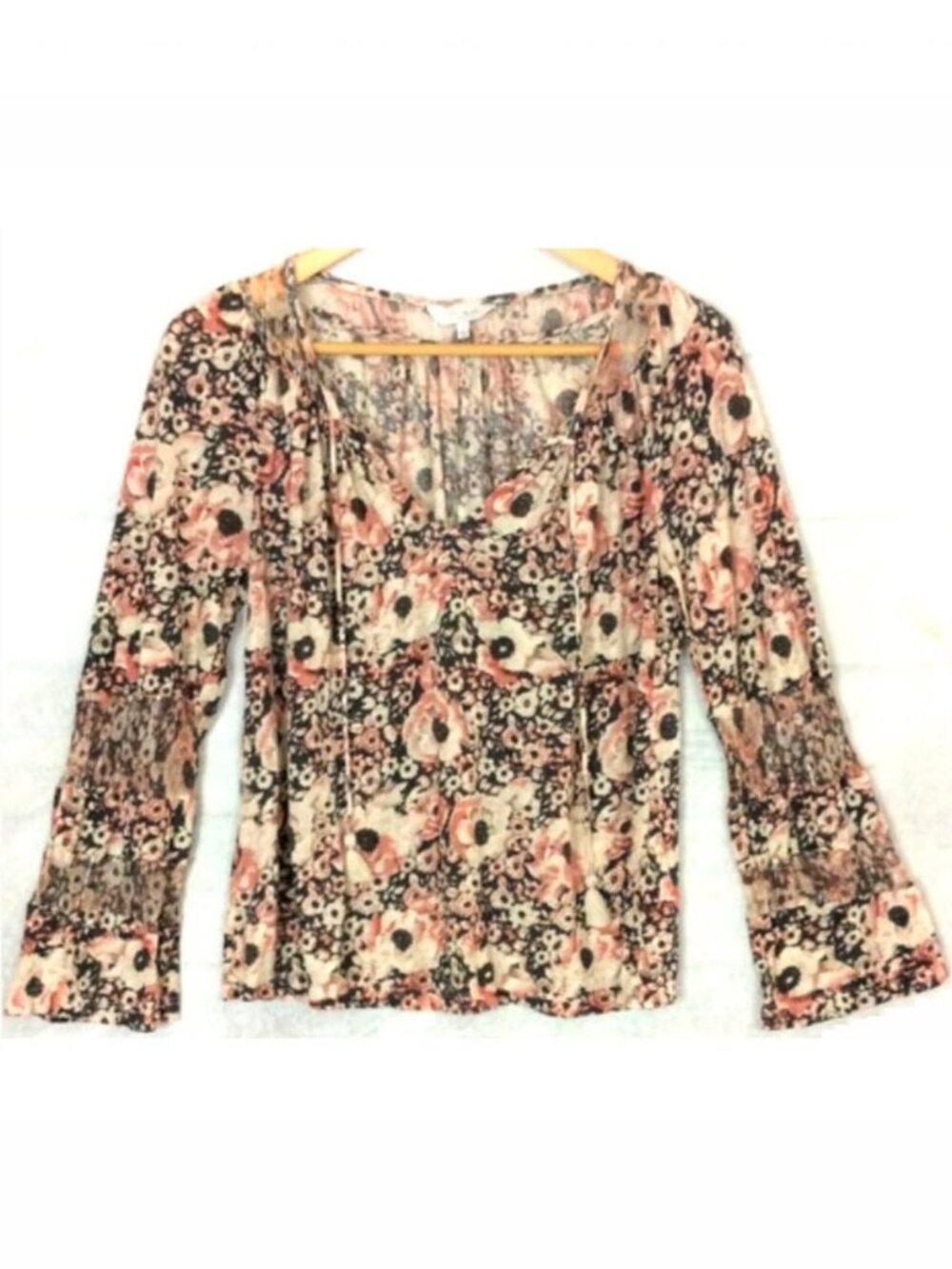 Lucky Brand Floral Boho Blouse - Picture 8 of 8